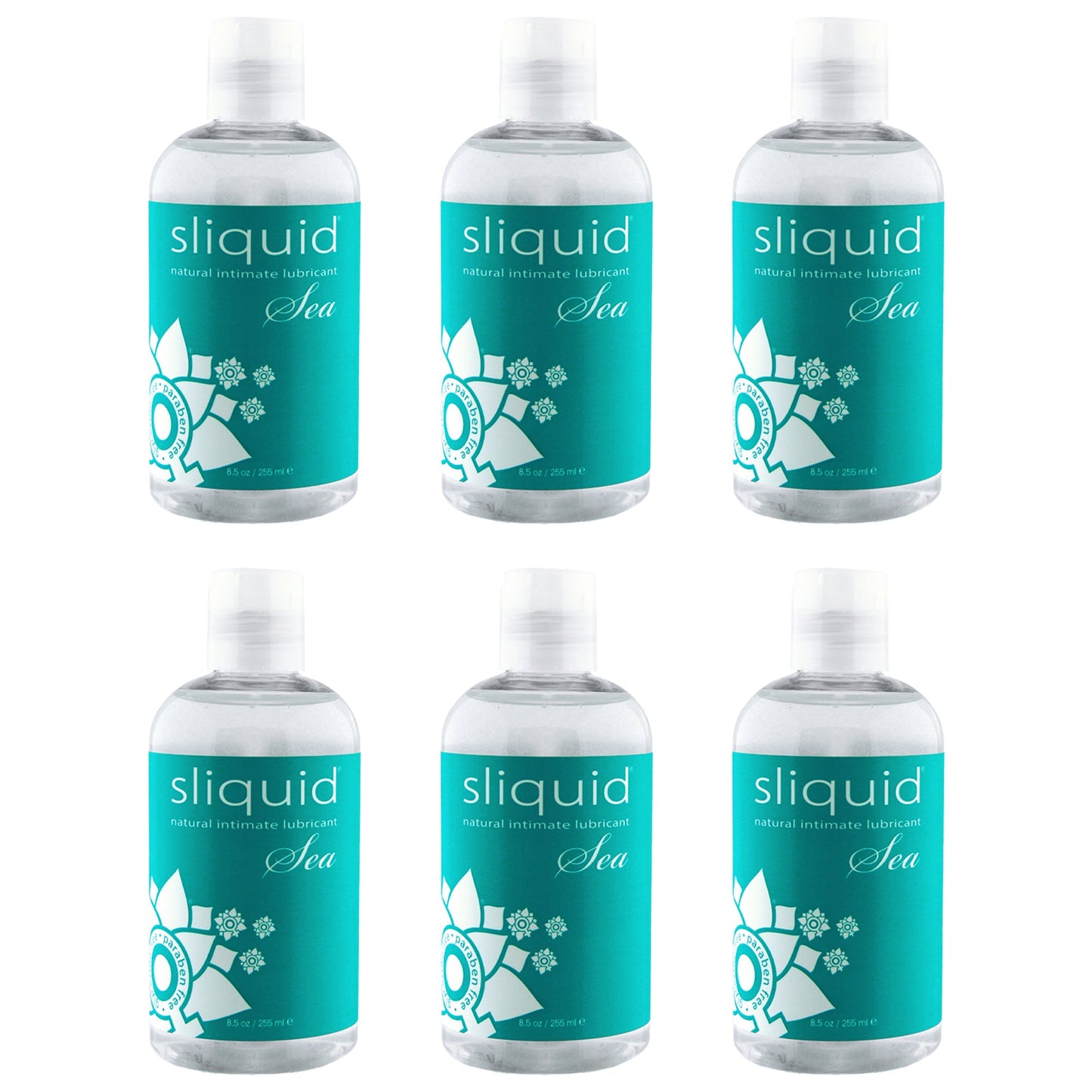 Sea Carrageenan Lubricant 4.2oz Promo Case (4.2oz X 6)