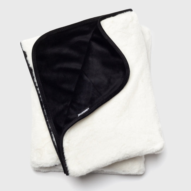 Fasinator Throw - Regular size - Faux Fur - White & Black