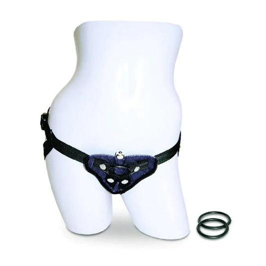 Sportsheets Vibrating Velvet Harness